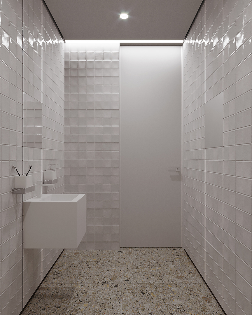 Профиль алюминиевый теневой разделительный Decaro D009.3A Black черный 3000×7×7,5 фото в интерьере Профиль алюминиевый теневой разделительный Decaro D009.3A Black черный 3000×7×7,5 фото в интерьере