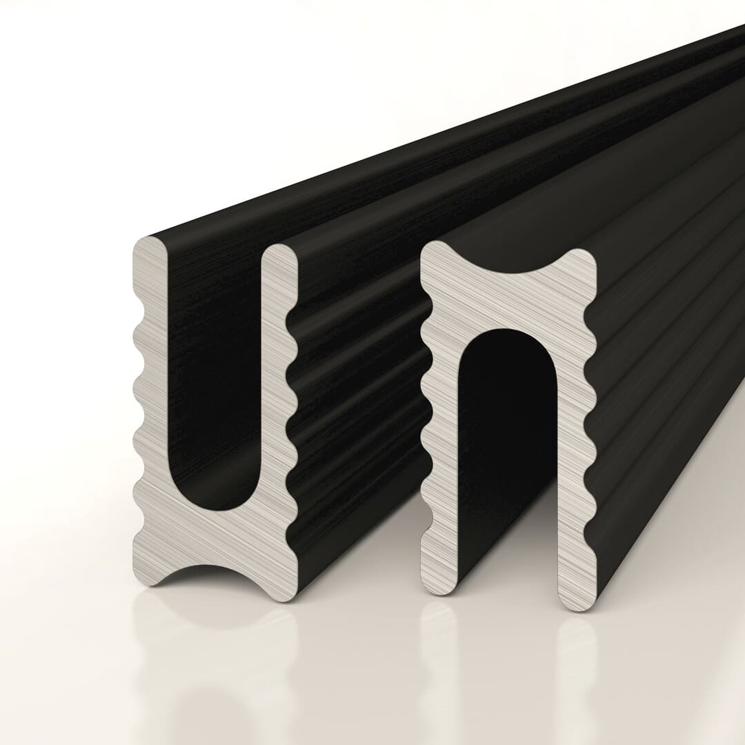 Профиль алюминиевый теневой разделительный Decaro D009A Black черный 3000×5×10 Профиль алюминиевый теневой разделительный Decaro D009A Black черный 3000×5×10