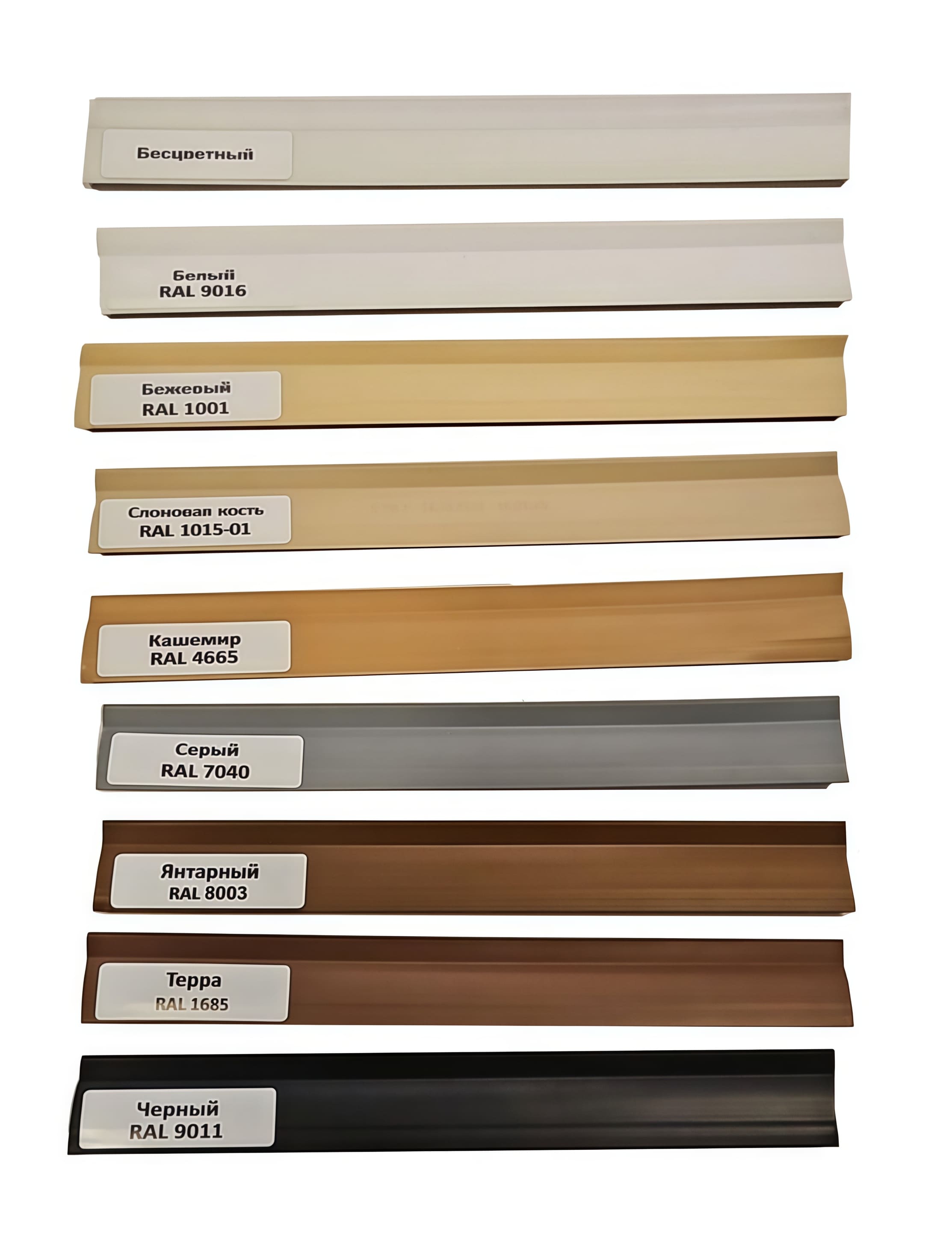 Уплотнитель для плинтуса МДФ TeckWood Белый RAL 9016, 9 м