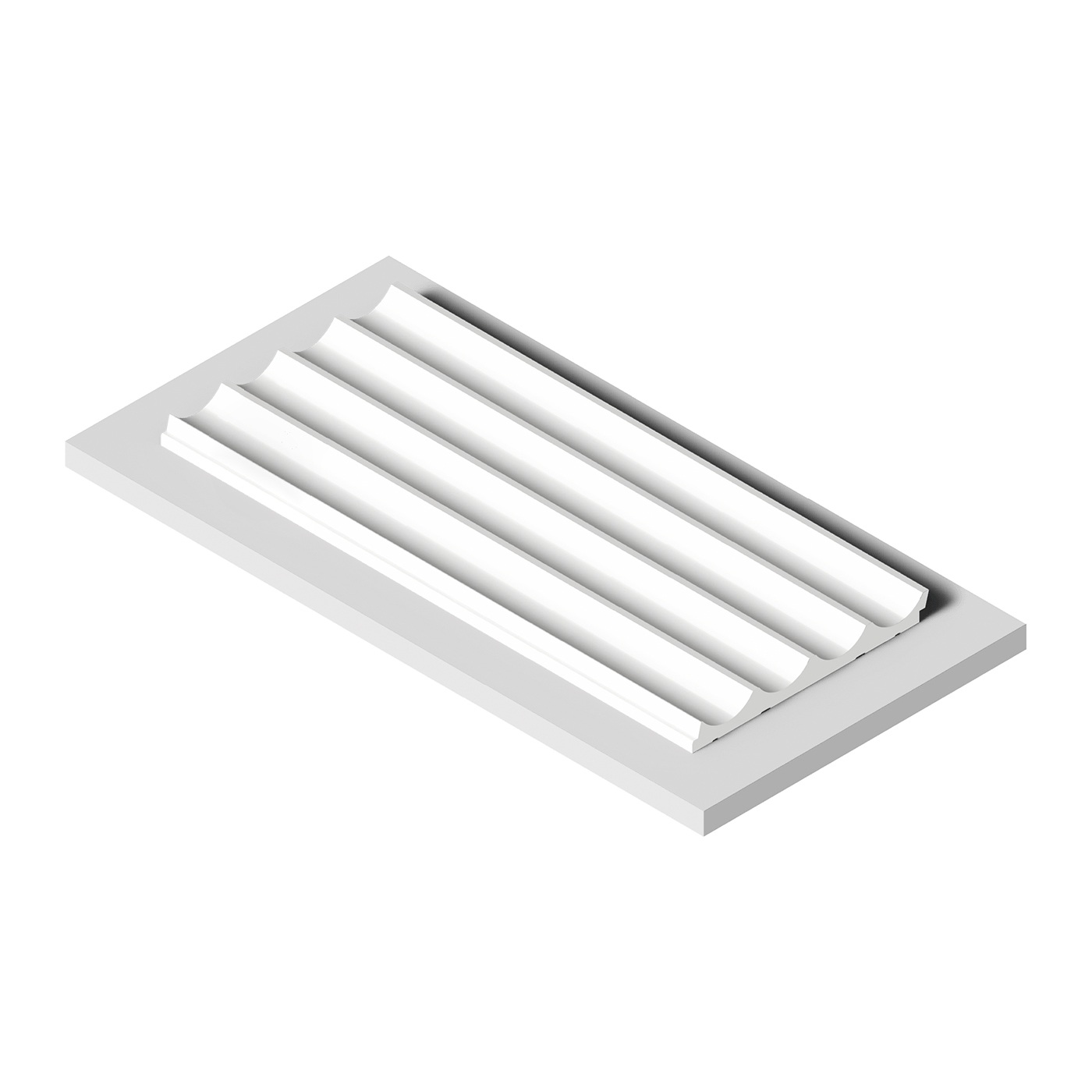 Стеновая панель под покраску Hiwood LV139 LONG NP 3000×120×12