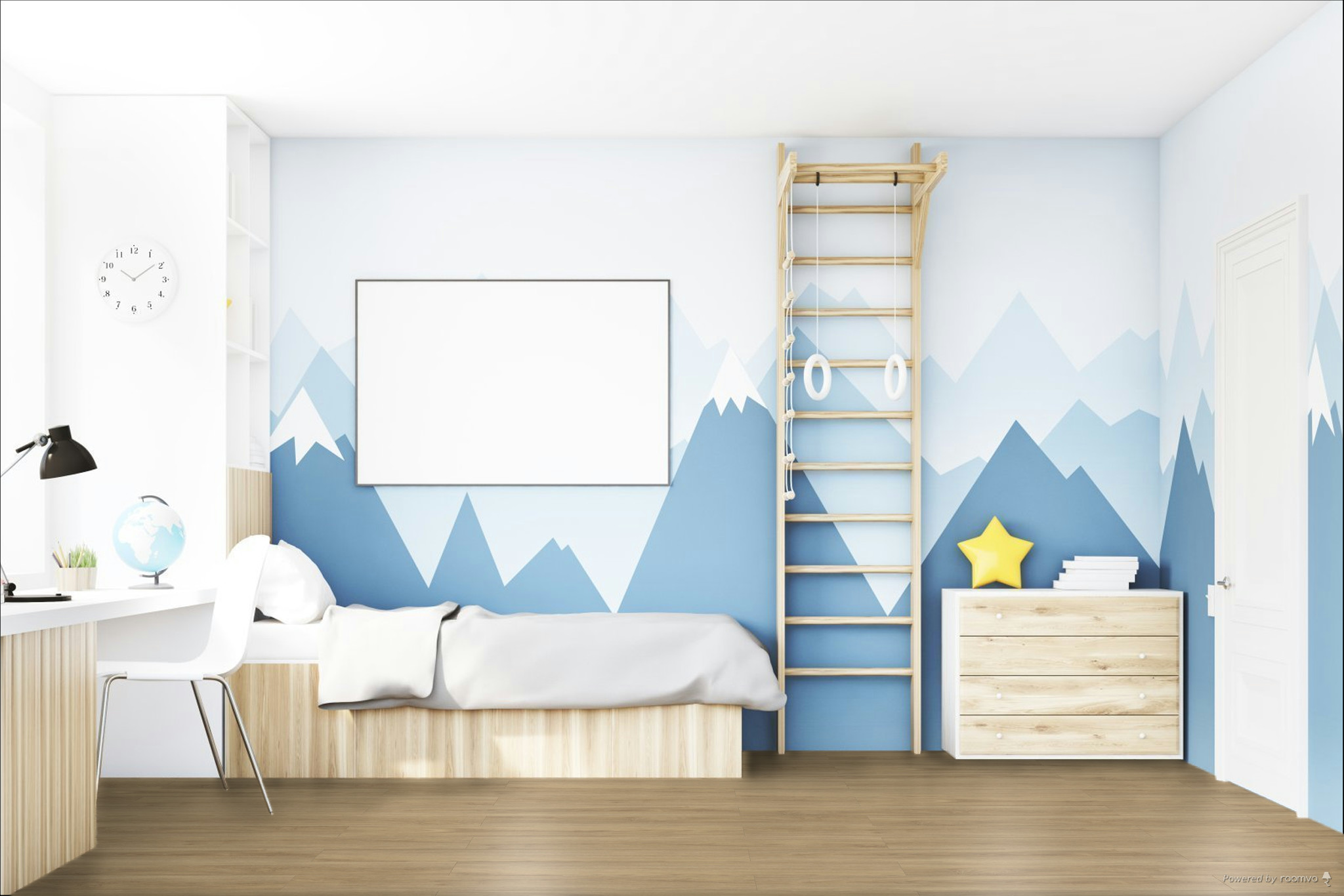 Кварцвиниловая плитка Fargo клеевая Comfort LVT Дуб Тенерифе 20-45124-08 1227×152×2,5 фото в интерьере