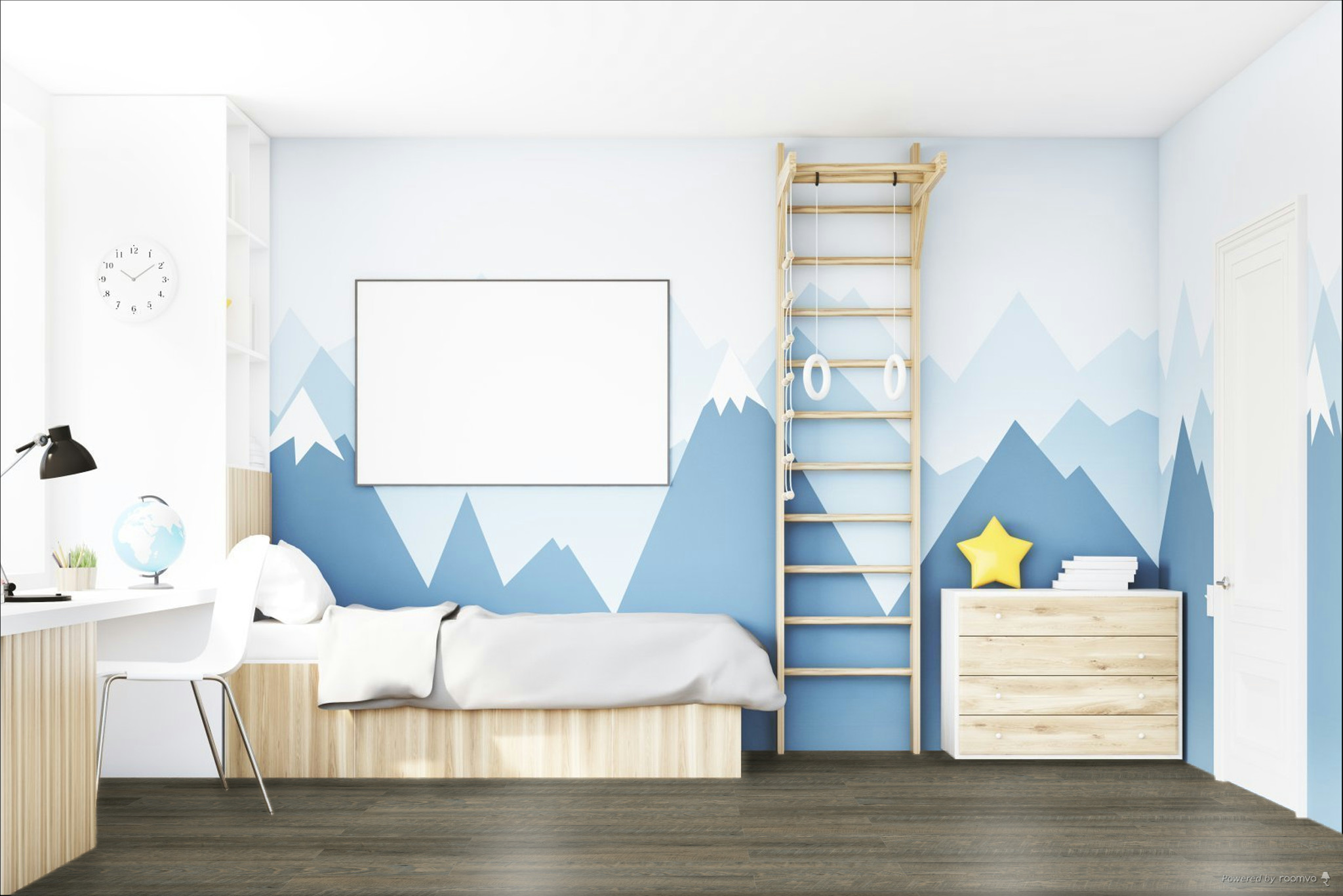 Кварцвиниловая плитка Fargo клеевая Comfort LVT Дуб Мак-Кинли 20-16092-79 1227×152×2,5 фото в интерьере