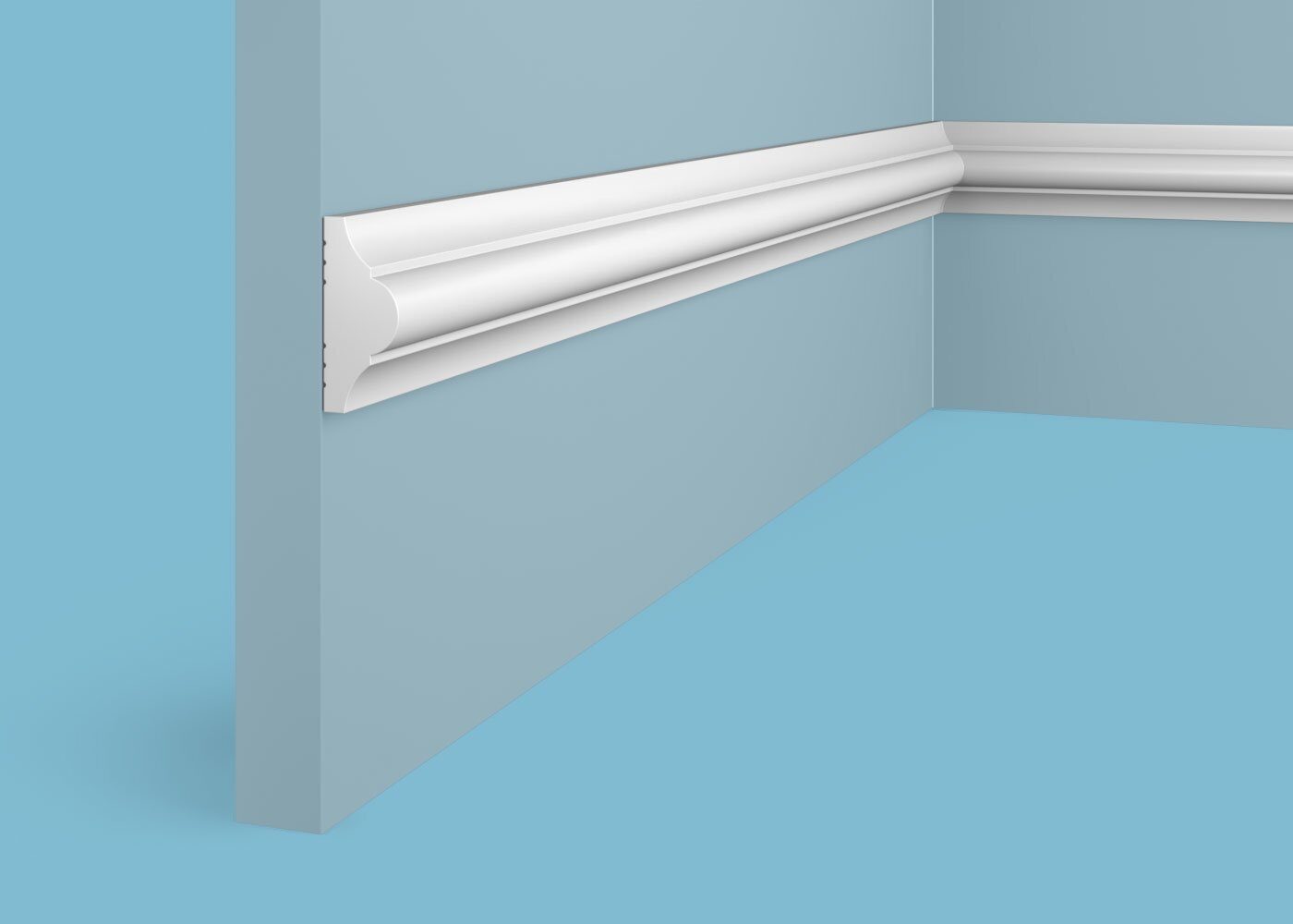 Молдинг под покраску Cosca Decor MX002 2000×40×17