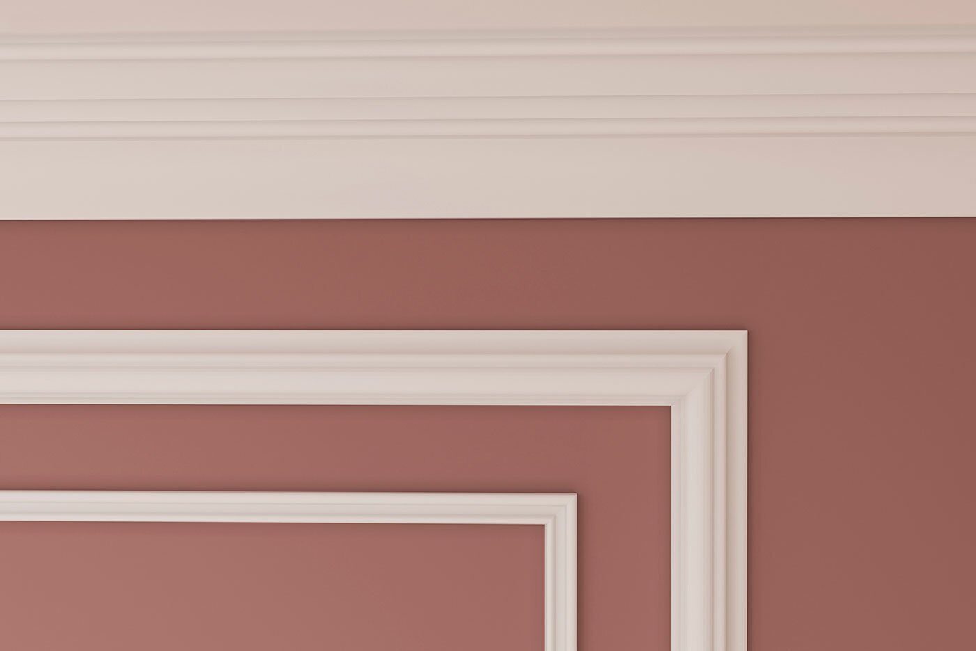 Молдинг под покраску Cosca Decor MX003 2000×19×8 фото в интерьере