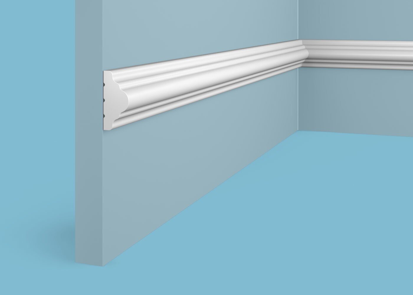 Молдинг под покраску Cosca Decor MX009 2000×38×18