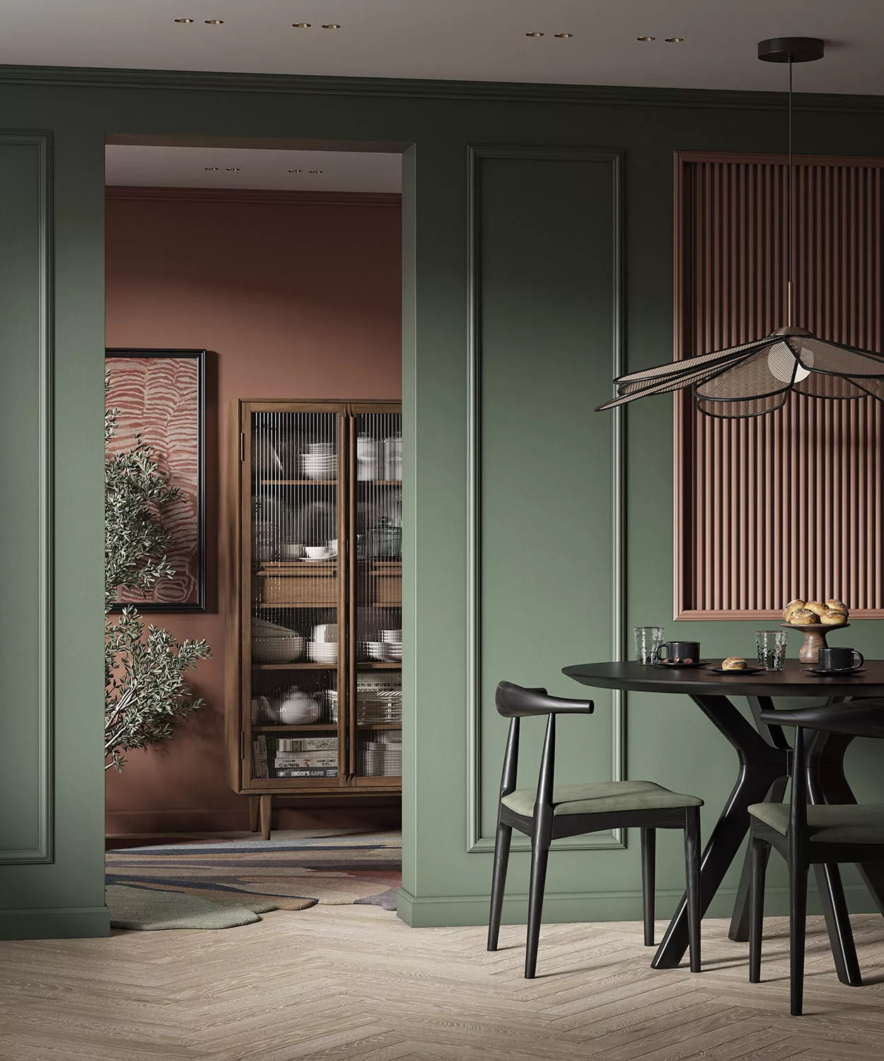 Молдинг под покраску Cosca Decor MX020 2000×37×16 фото в интерьере
