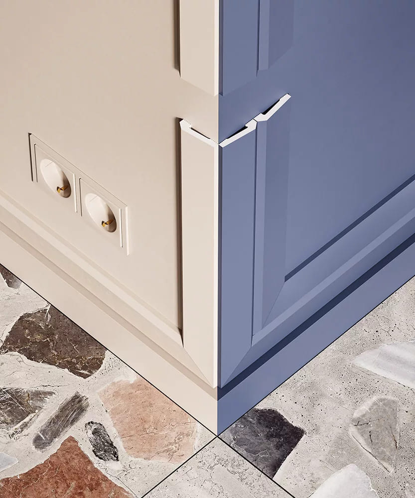 Молдинг под покраску Cosca Decor MX047 2000×50×12 фото в интерьере
