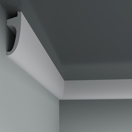 Плинтус под покраску с подсветкой Европласт 6.53.701 2000×90×31 фото в интерьере Плинтус под покраску с подсветкой Европласт 6.53.701 2000×90×31 фото в интерьере