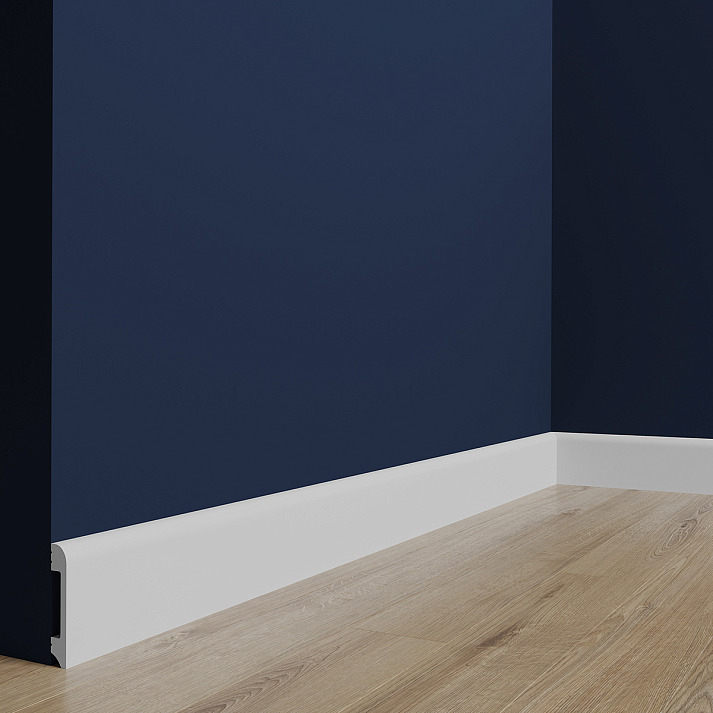 Плинтус под покраску Европласт U.6.53.120 2000×80×14 Плинтус под покраску Европласт U.6.53.120 2000×80×14