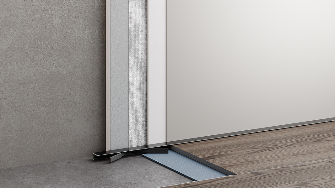Микроплинтус алюминиевый Modern Decor RAL 9003 Белый 26-55-49 2500×6×11