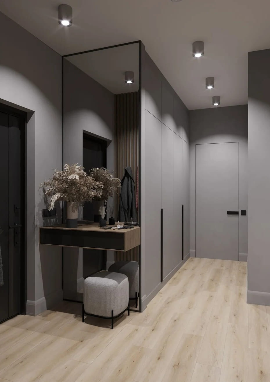 Кварцвиниловый SPC ламинат AlixFloor Natural Line Дуб Скандинавский Светлый ALX3028-7 1220×183×5 фото в интерьере