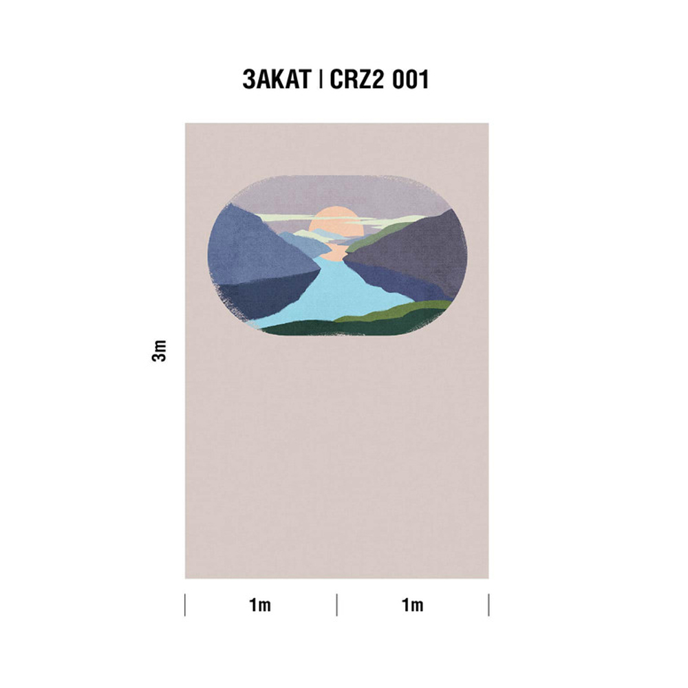 Панно Luna Круиз Путешествие в интерьере Закат CRZ2 001 3×2 Панно Luna Круиз Путешествие в интерьере Закат CRZ2 001 3×2