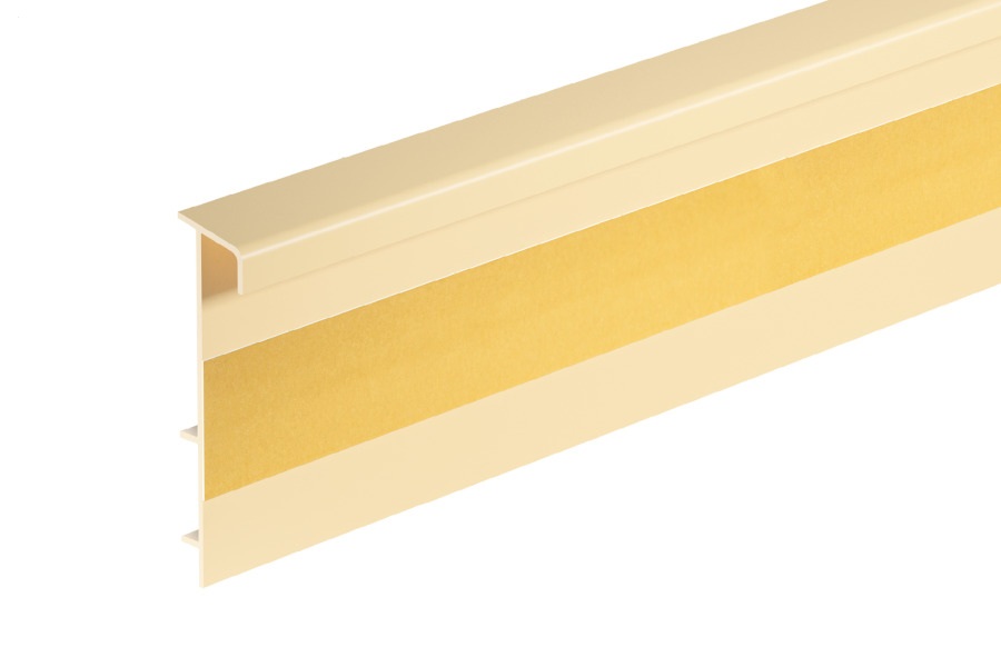 Плинтус ПВХ для ковролина Cezar Слоновая кость 102 2500×53×13,2 Плинтус ПВХ для ковролина Cezar Слоновая кость 102 2500×53×13,2