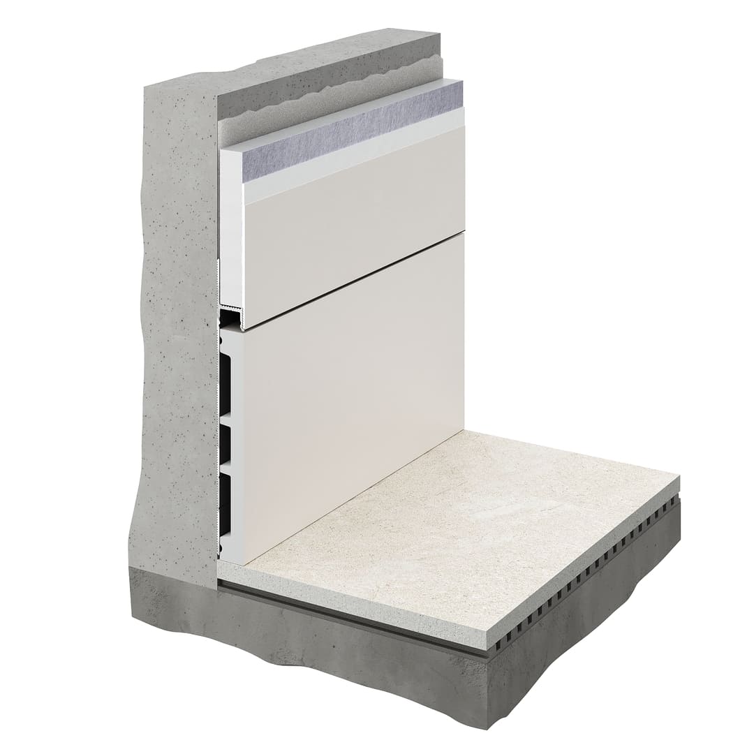 Плинтус алюминиевый скрытый с подсветкой Decaro Invisible i100 под покраску 2000×131×13,5 Плинтус алюминиевый скрытый с подсветкой Decaro Invisible i100 под покраску 2000×131×13,5