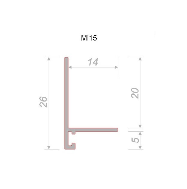 Микроплинтус алюминиевый Decaro ML15A Brass Brush Латунный браш 2000×26×15 Микроплинтус алюминиевый Decaro ML15A Brass Brush Латунный браш 2000×26×15