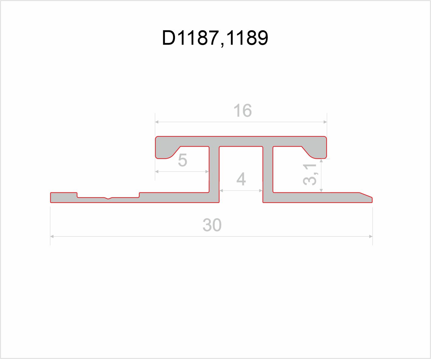 Профиль алюминиевый теневой соединительный Decaro D1189 Copper Медный 3000×30×3,1 Профиль алюминиевый теневой соединительный Decaro D1189 Copper Медный 3000×30×3,1
