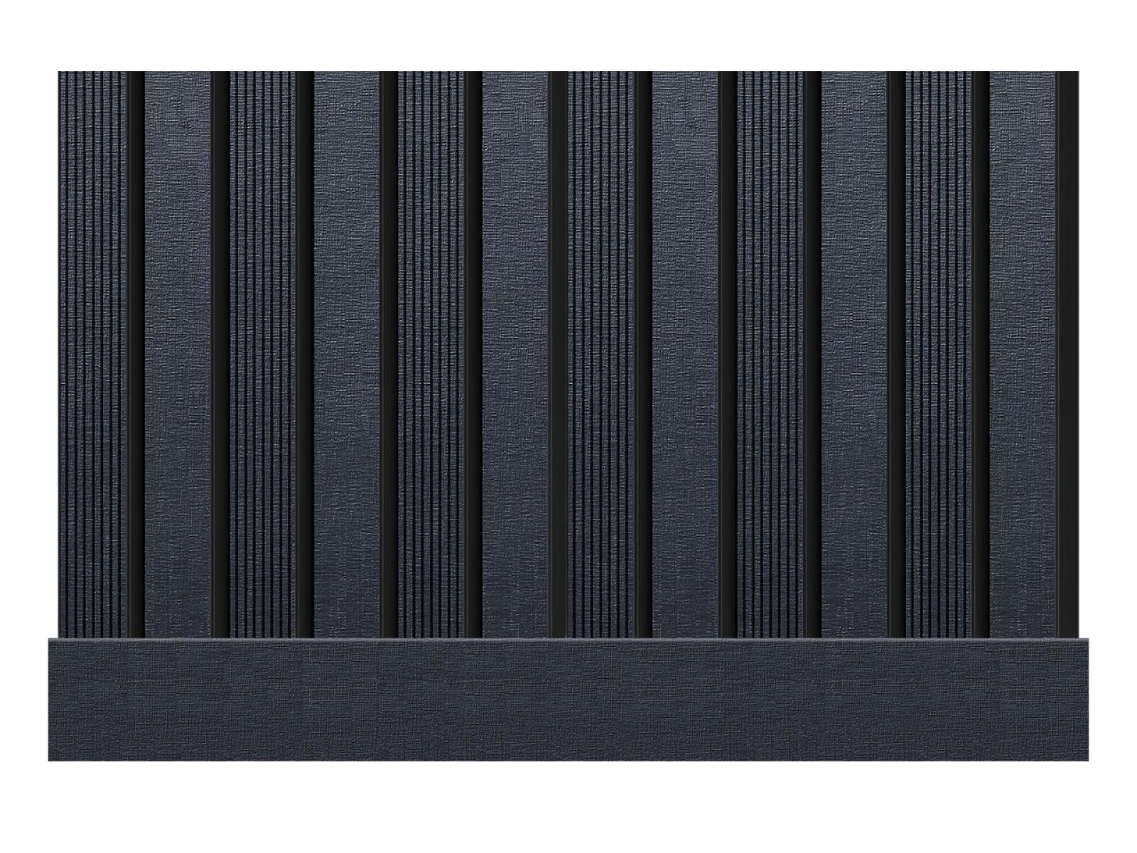 Плинтус Hiwood B90V1 BK114 2700×90×14