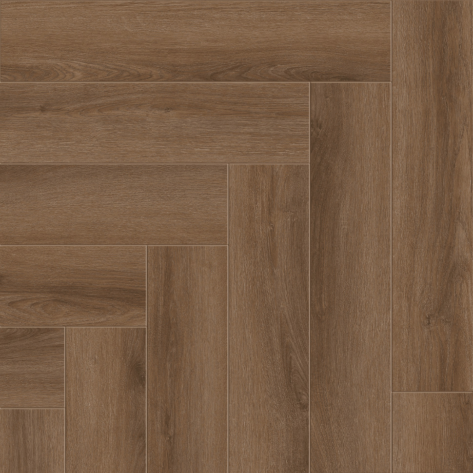 Кварцвиниловая плитка Norland клеевая Parquet S LVT Ladoga 1056-6 венгерская елка 590×118×2,5