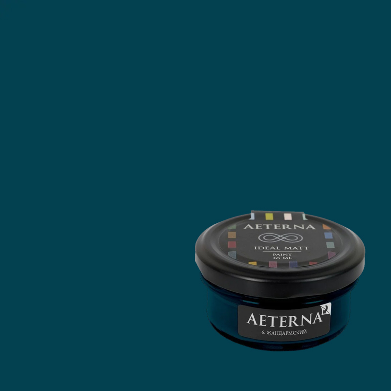 Краска Aeterna цвет Жандармский 6 Ideal Matt 0,065 л Краска Aeterna цвет Жандармский 6 Ideal Matt 0,065 л
