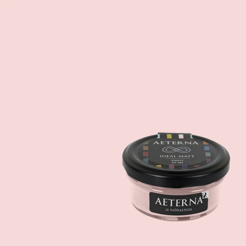 Краска Aeterna цвет Чайная Роза 10 Ideal Matt 0,065 л Краска Aeterna цвет Чайная Роза 10 Ideal Matt 0,065 л