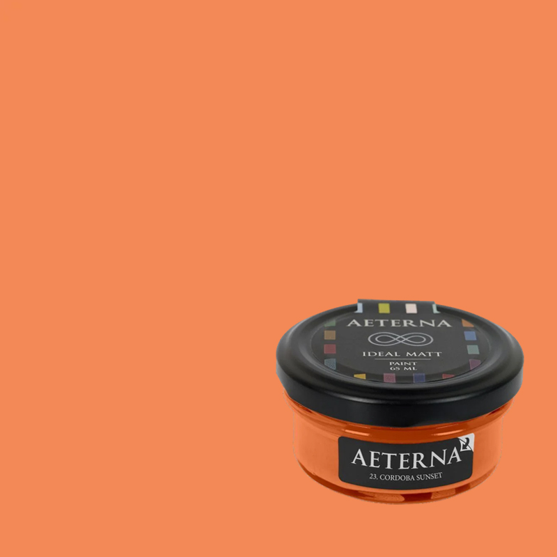 Краска Aeterna цвет Cordoba Sunset 23 Ideal Matt 0,065 л Краска Aeterna цвет Cordoba Sunset 23 Ideal Matt 0,065 л