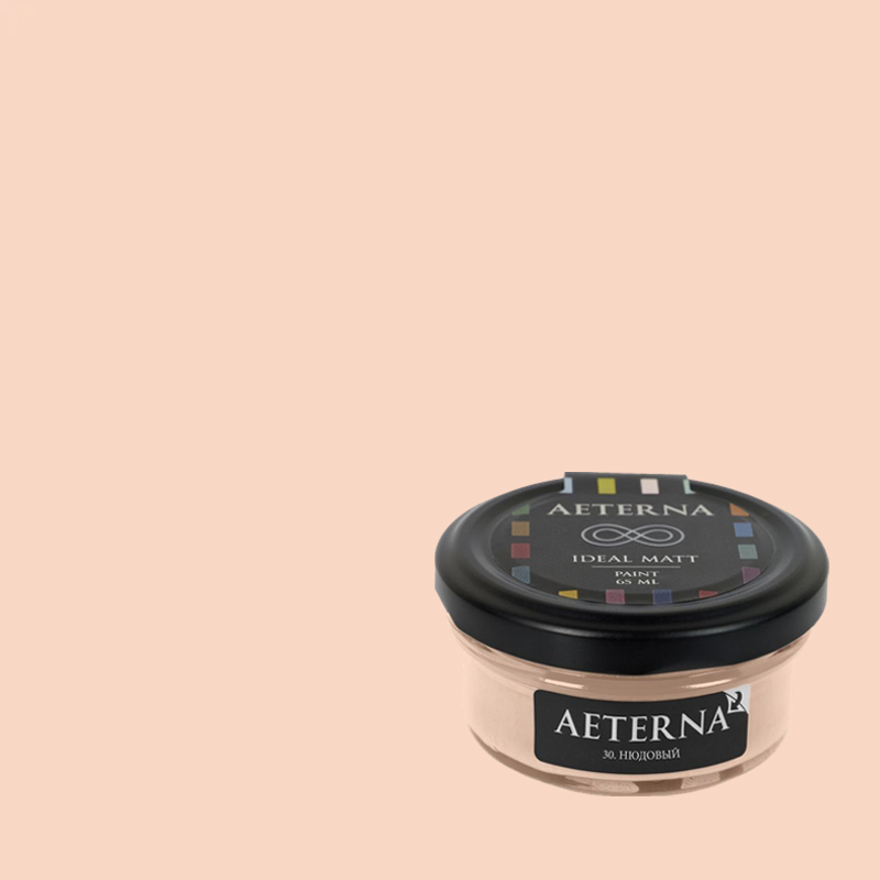 Краска Aeterna цвет Нюдовый 30 Ideal Matt 0,065 л Краска Aeterna цвет Нюдовый 30 Ideal Matt 0,065 л