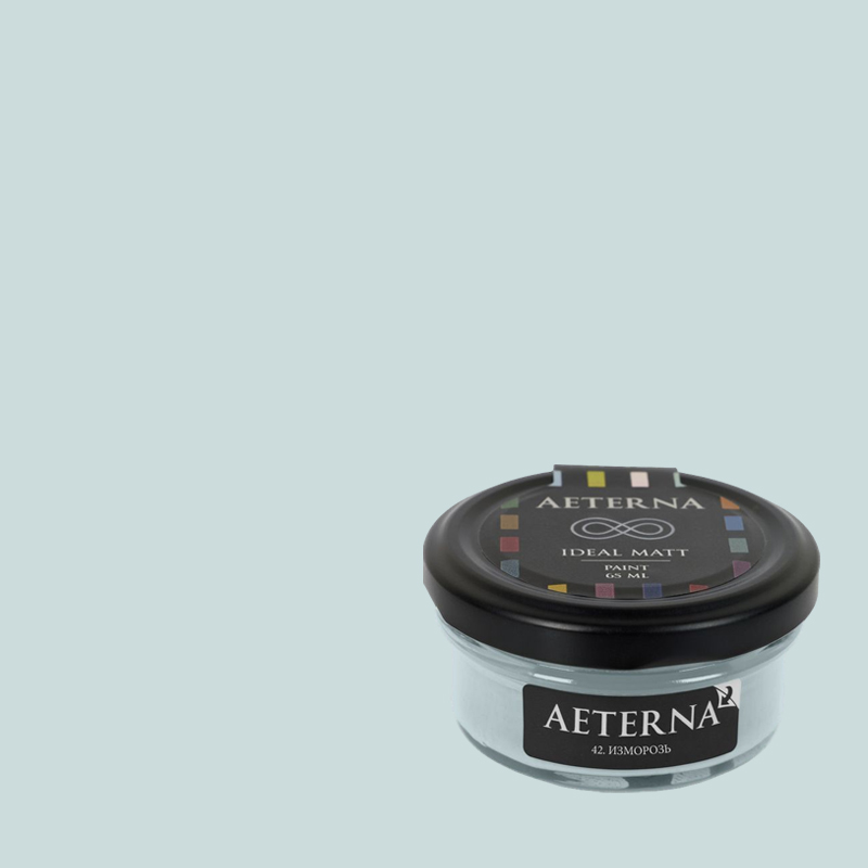 Краска Aeterna цвет Изморозь 42 Ideal Matt 0,065 л Краска Aeterna цвет Изморозь 42 Ideal Matt 0,065 л