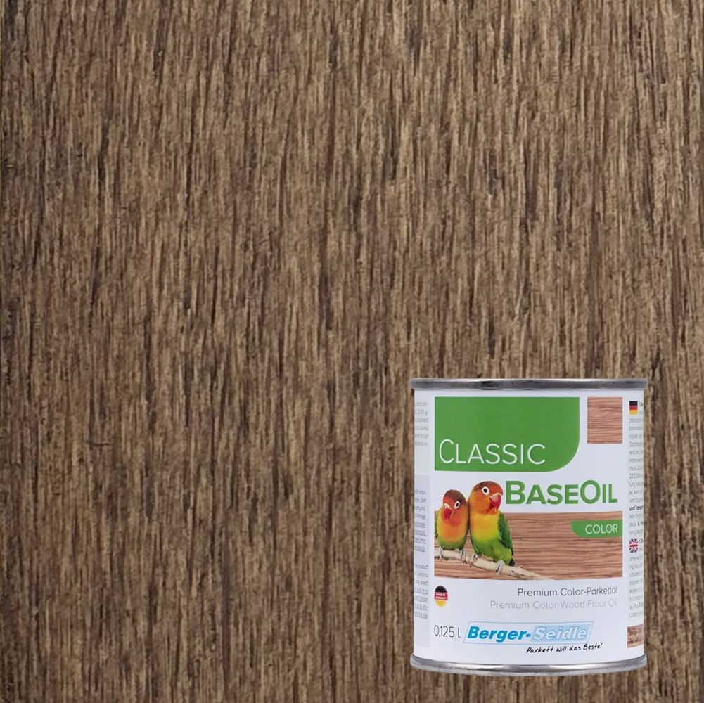 Масло для пола Berger-Seidle Classic BaseOil Color цвет Walnut / Nussbaum полуматовое 0,125 л