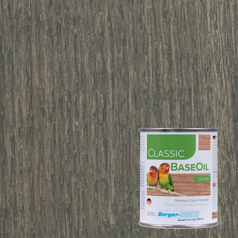 Масло для пола Berger-Seidle Classic BaseOil Color цвет Green Grey / Grungrau полуматовое 0,125 л