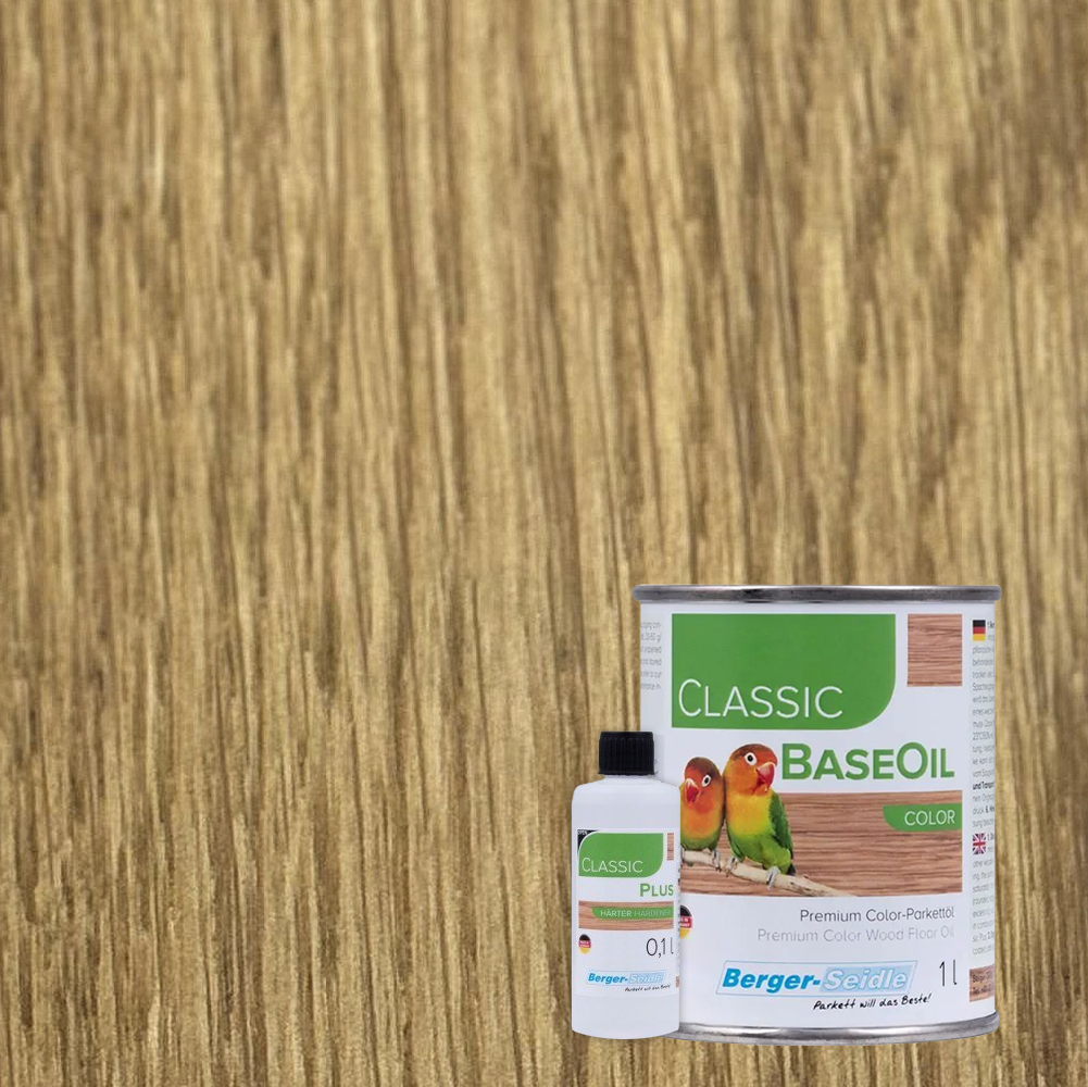 Масло для пола Berger-Seidle Classic BaseOil Color 2K цвет Oak / Eiche полуматовое 1,1 л