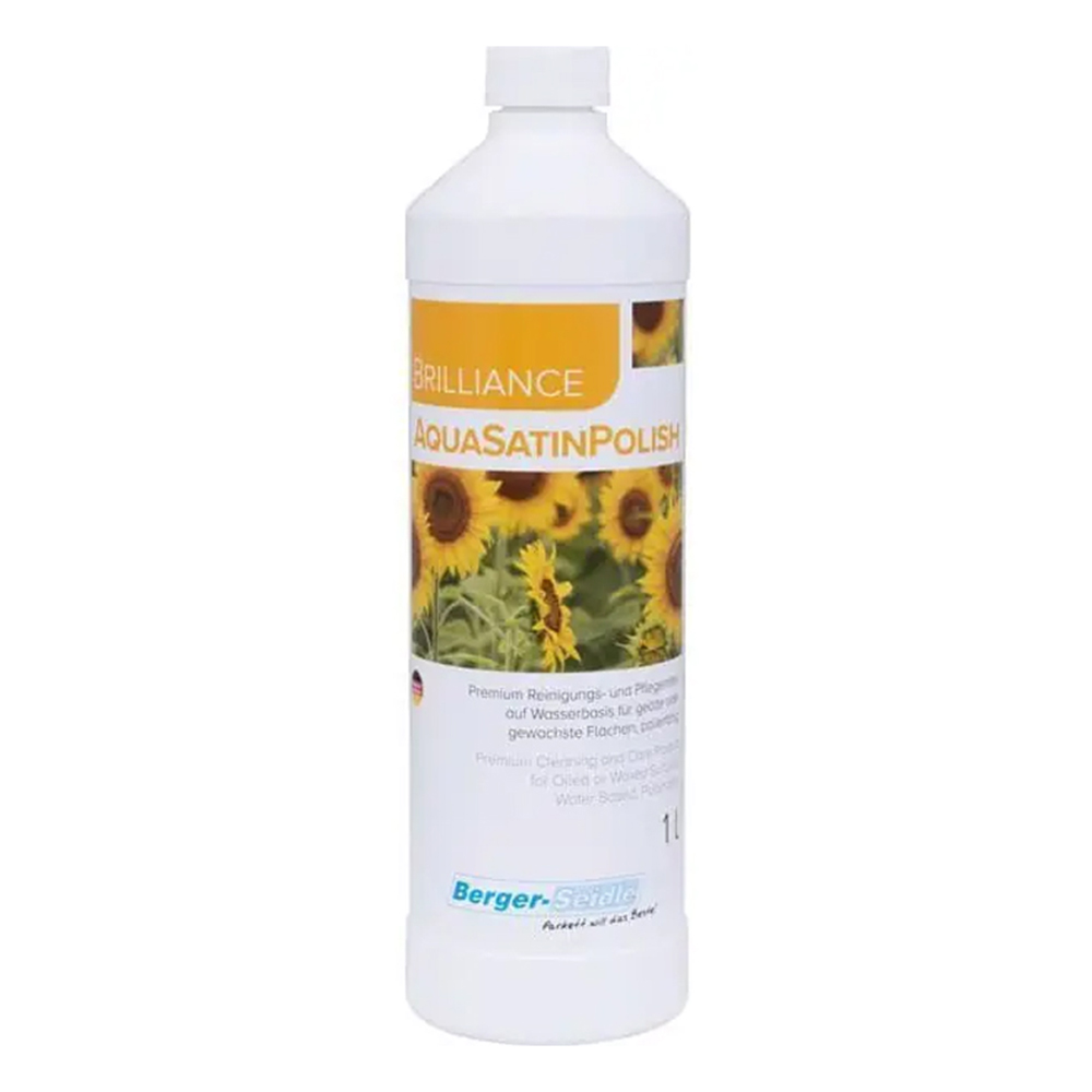 Средство по уходу за паркетом под маслом Berger-Seidle Brilliance AquaSatinPolish 1 л