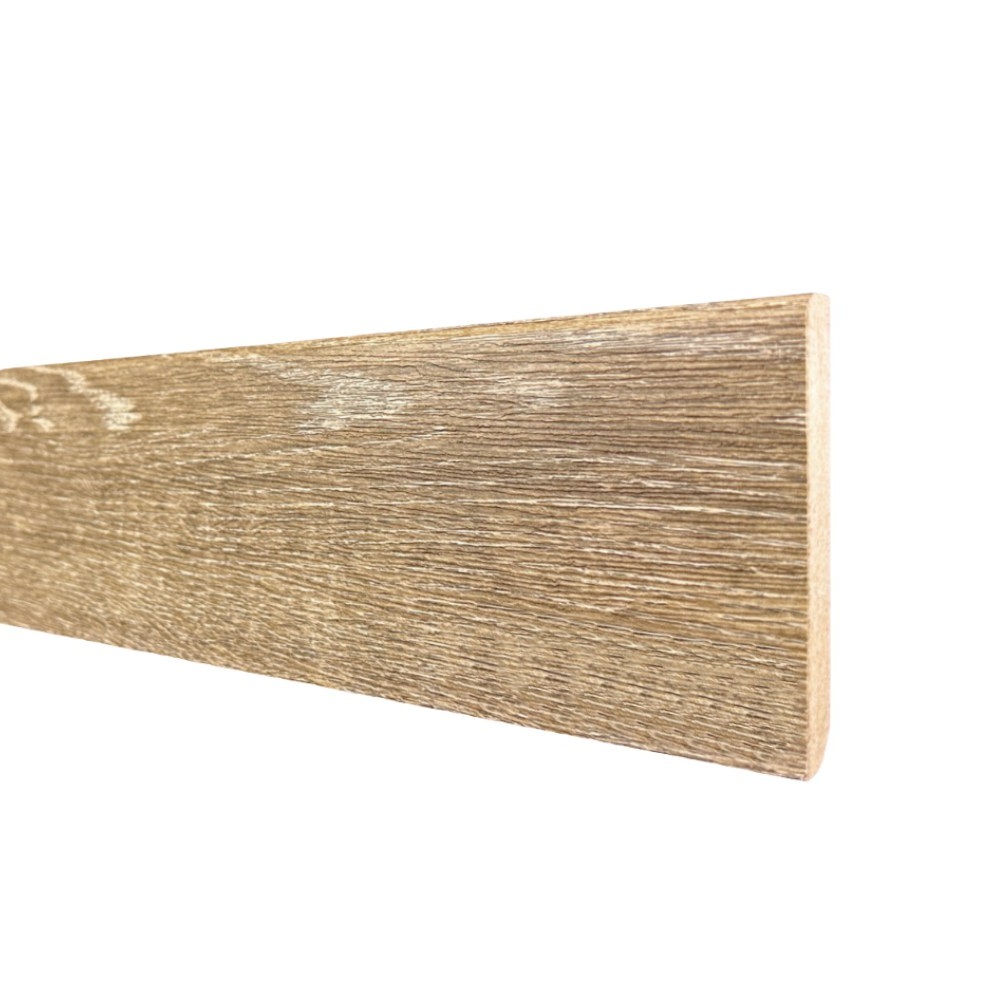 Плинтус МДФ ламинированный TeckWood Дуб Кокос 2000×80×10