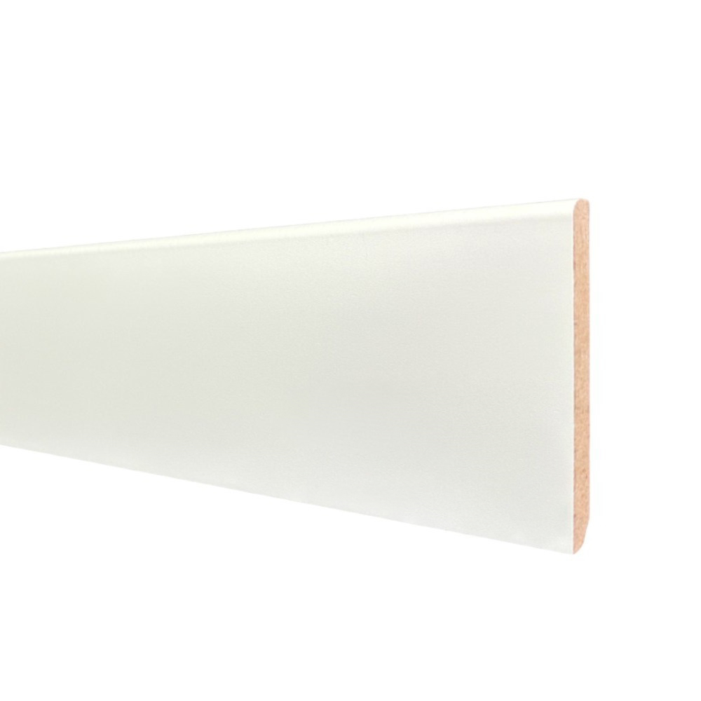 Плинтус МДФ ламинированный TeckWood RAL 9010 2000×80×10