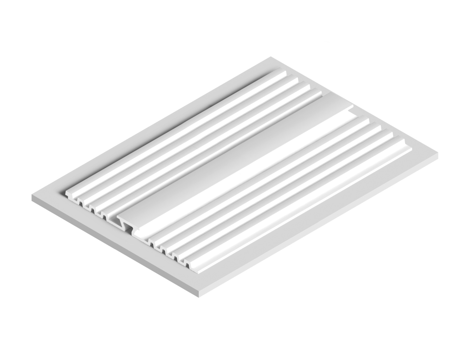 Стеновая панель под покраску Hiwood HL201 NP 2700×240×18,5