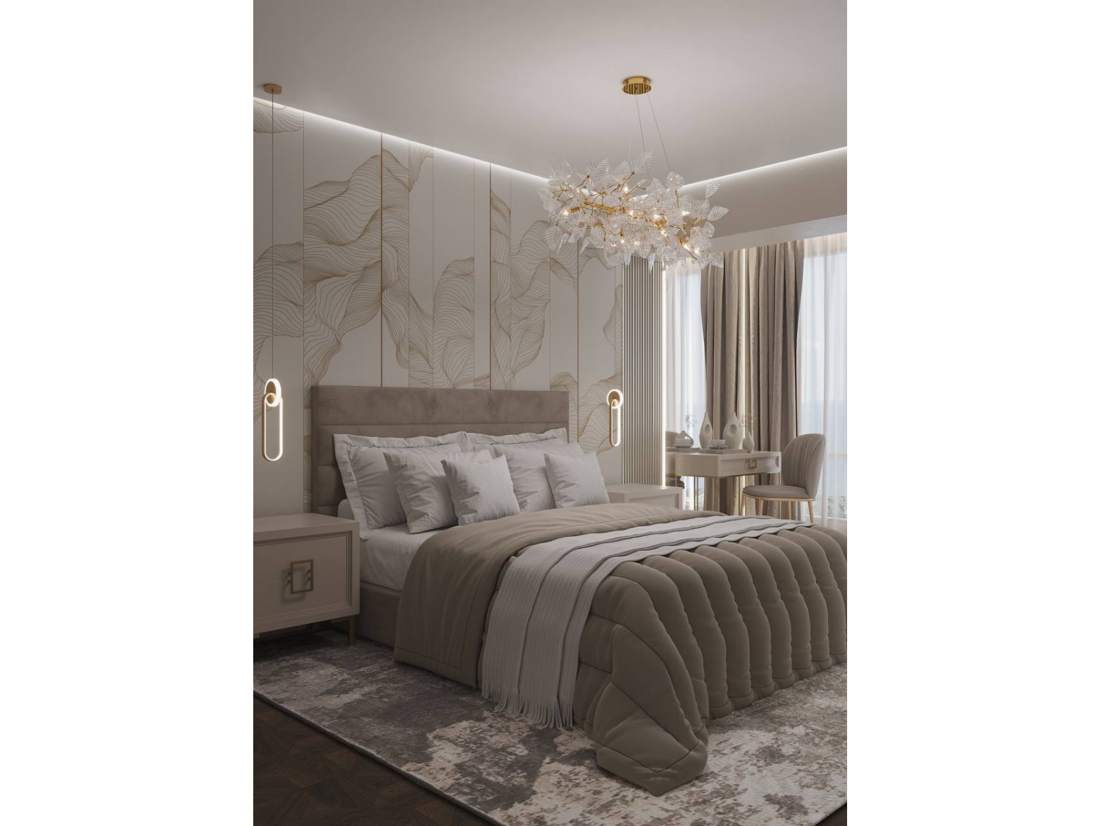 Стеновая панель Hiwood LV140 BR432 2700×120×12 фото в интерьере