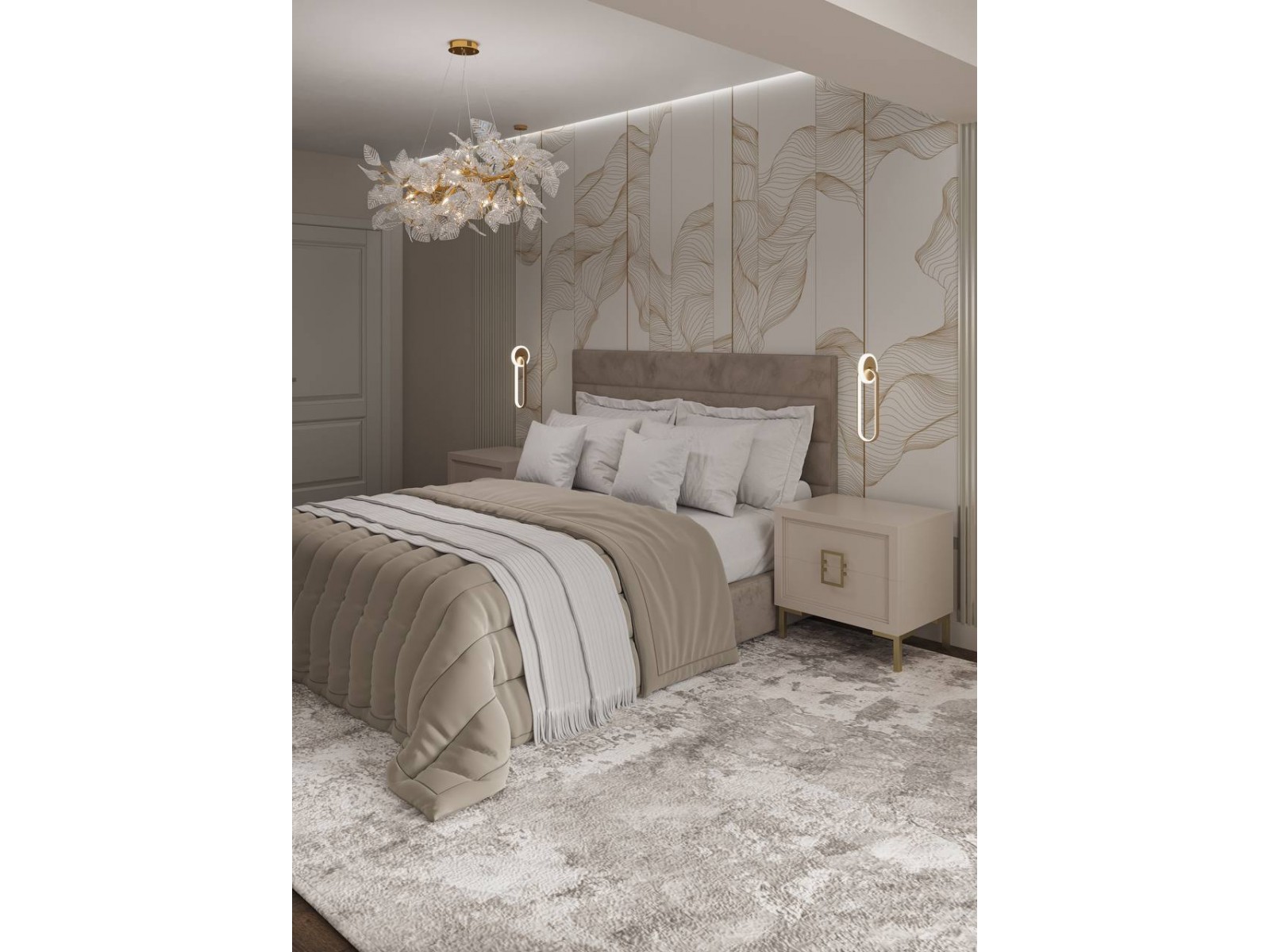 Стеновая панель Hiwood LV140 BR432 2700×120×12 фото в интерьере