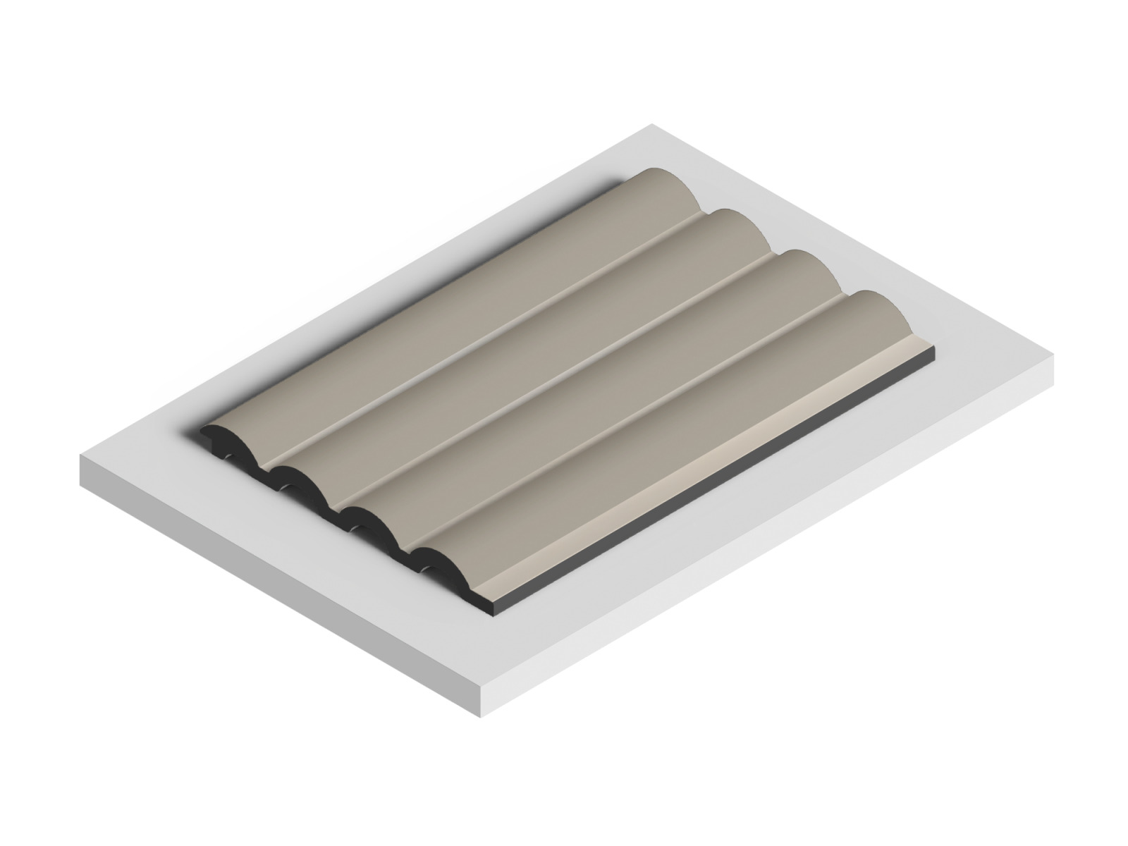 Стеновая панель Hiwood LV140 BR487 2700×120×12