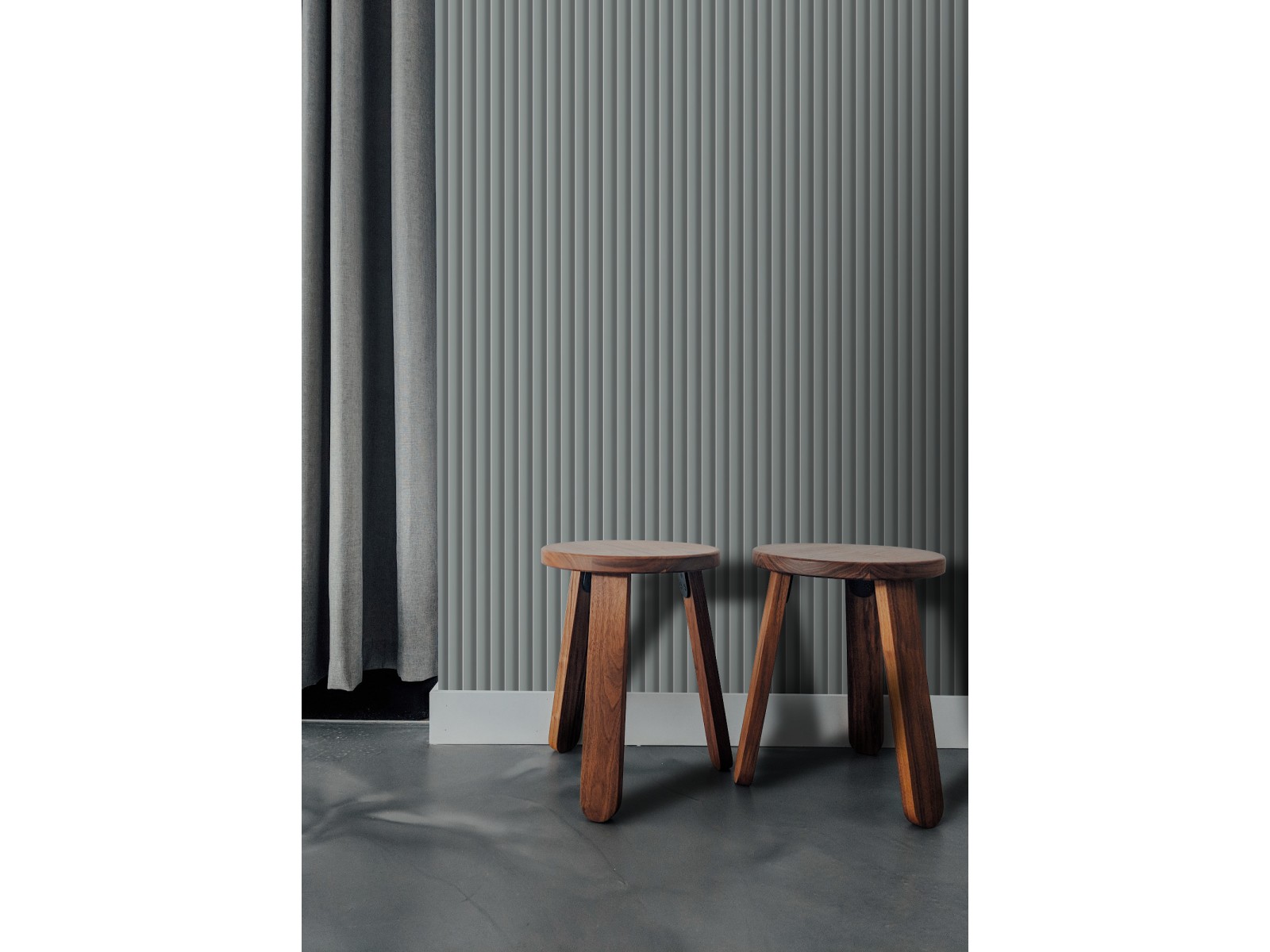 Стеновая панель Hiwood LV140 GR17 2700×120×12 фото в интерьере