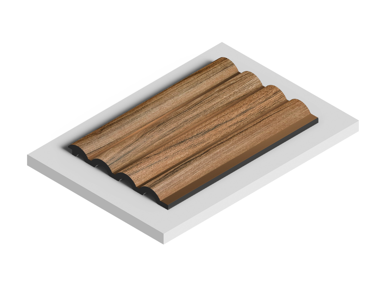 Стеновая панель Hiwood LV140 BR495 2700×120×12