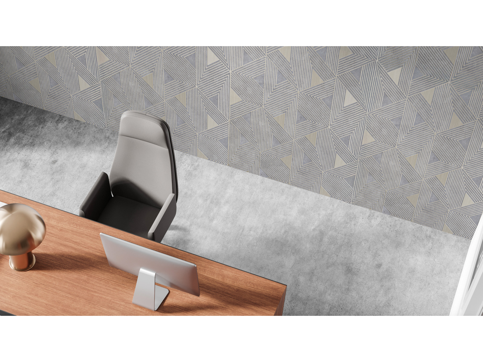 Стеновая панель Hiwood Maximum DM629 GR28 3000×600×4 фото в интерьере