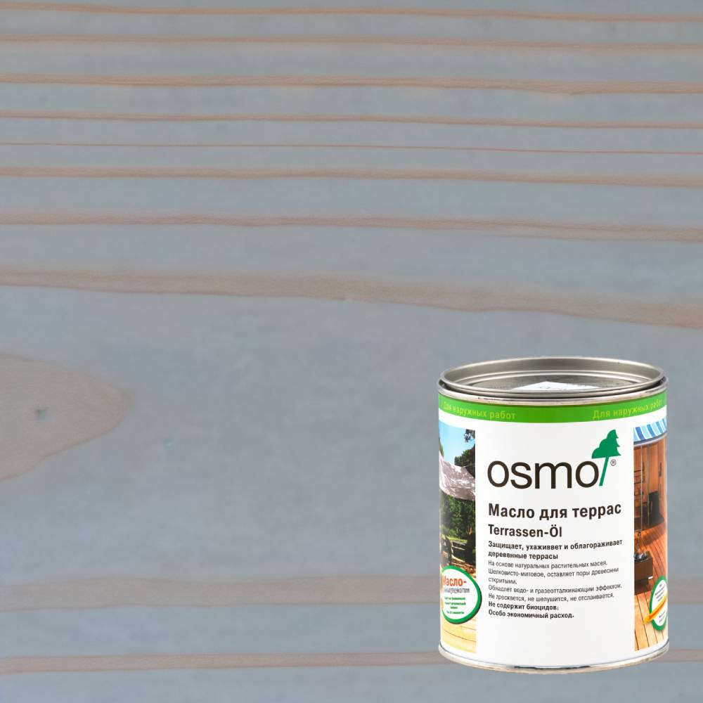 Масло для террас Osmo Terrassen-Ole цвет 029 Агат шелковисто-матовое 0,75 л
