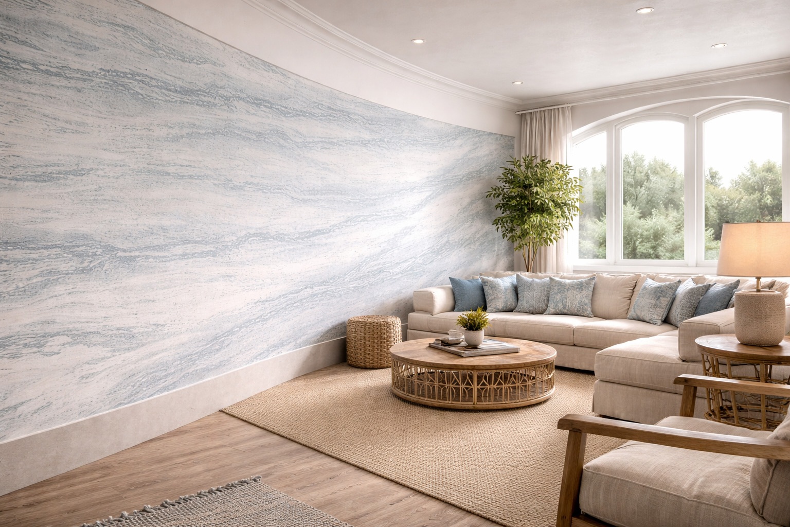 Гибкий камень Alpine Walls Гибкая керамика Nero Assoluto MTR-016PW 1200×600×4 фото в интерьере