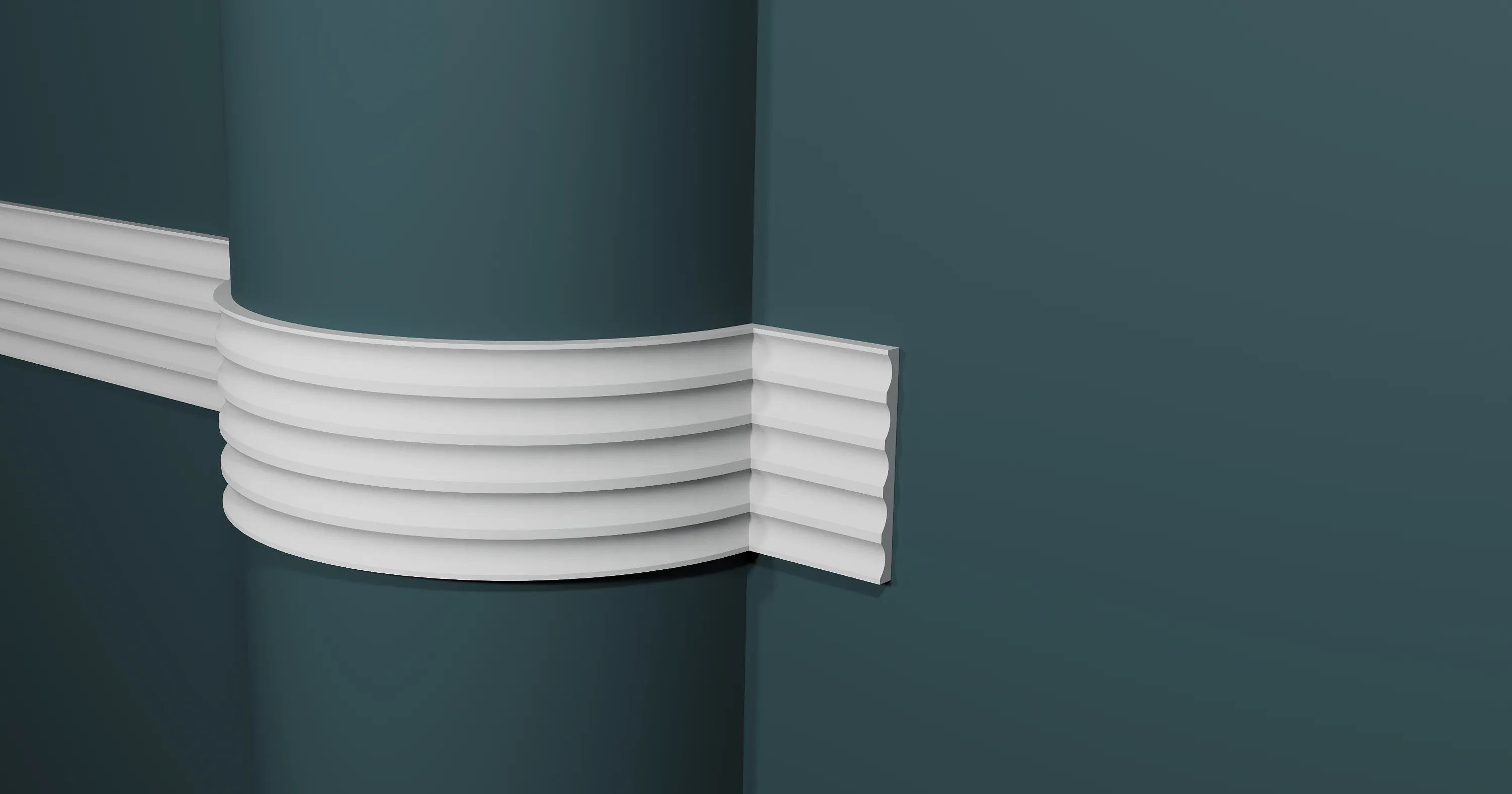 Cтеновая панель под покраску Decor-Dizayn DD902-E гибкая 2000×130×10