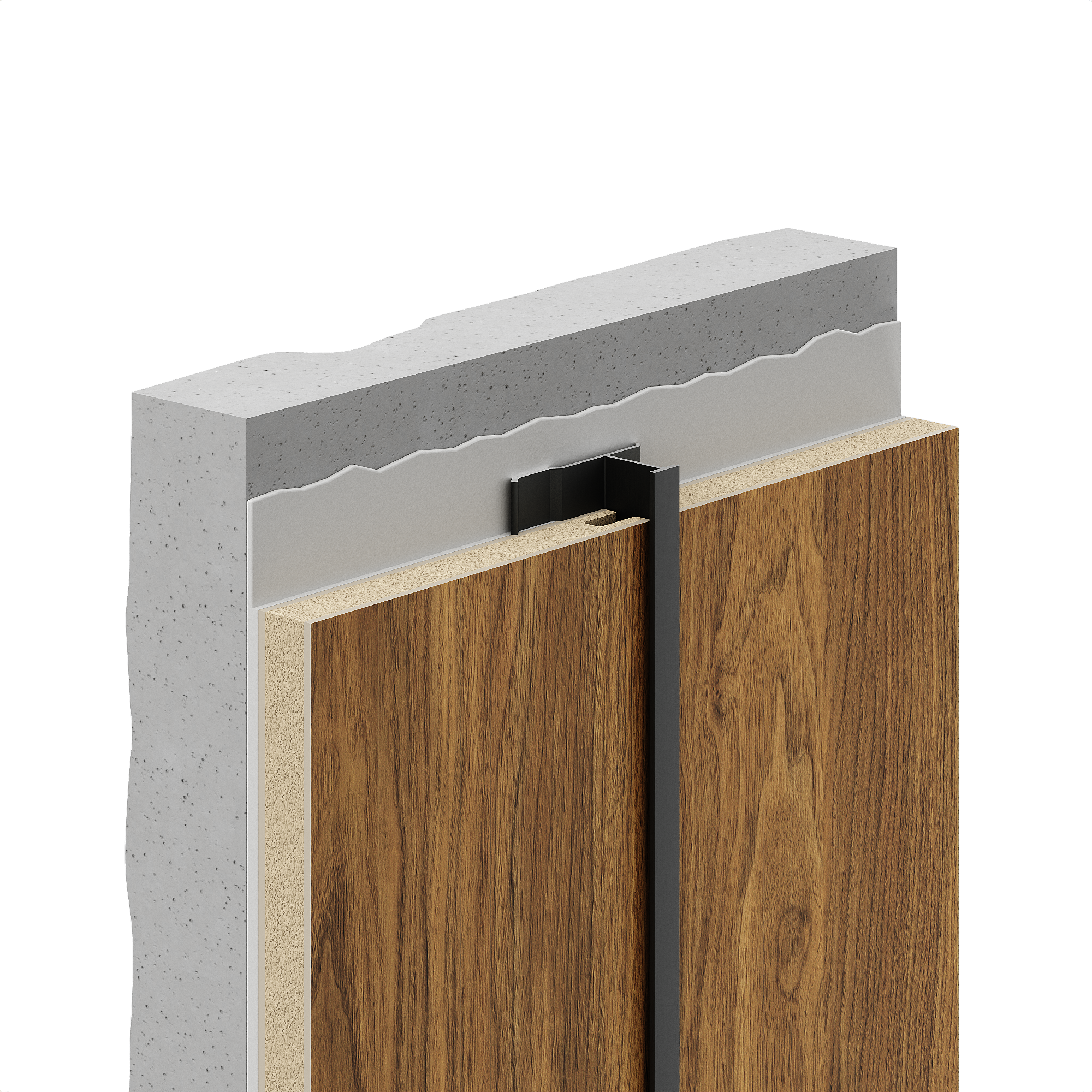 Бамбуковая стеновая панель Decaro Wood Rustic Oak D1103 3000×1200×8