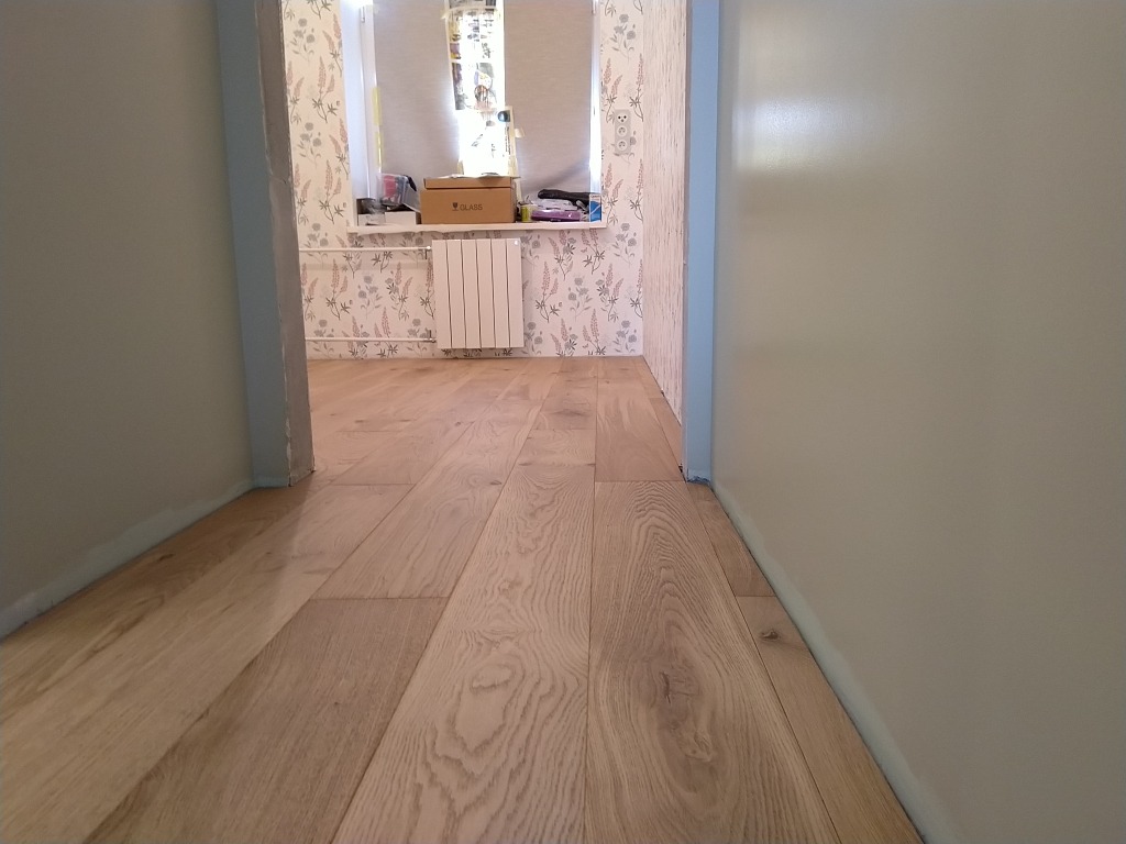 Инженерная доска Cora Natural Oak Pure rustic 1600-2400×240×19