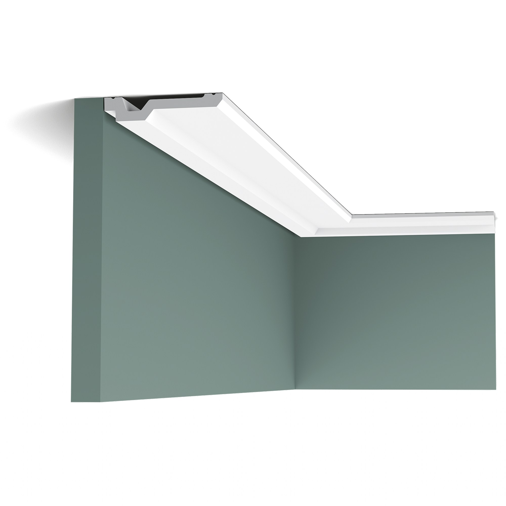 Потолочный плинтус под покраску Orac Decor Luxxus C356 2000×100×20