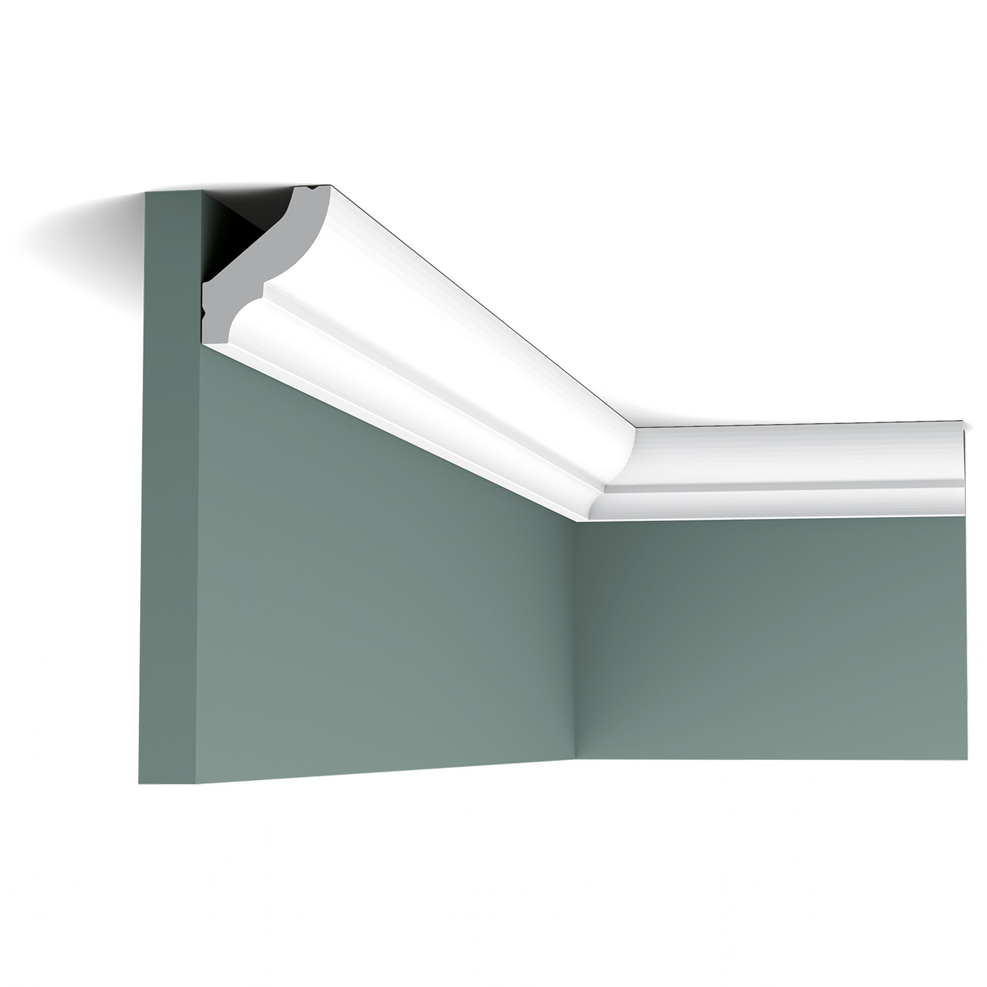 Потолочный плинтус под покраску Orac Decor Durofoam CB501N 2000×35×41