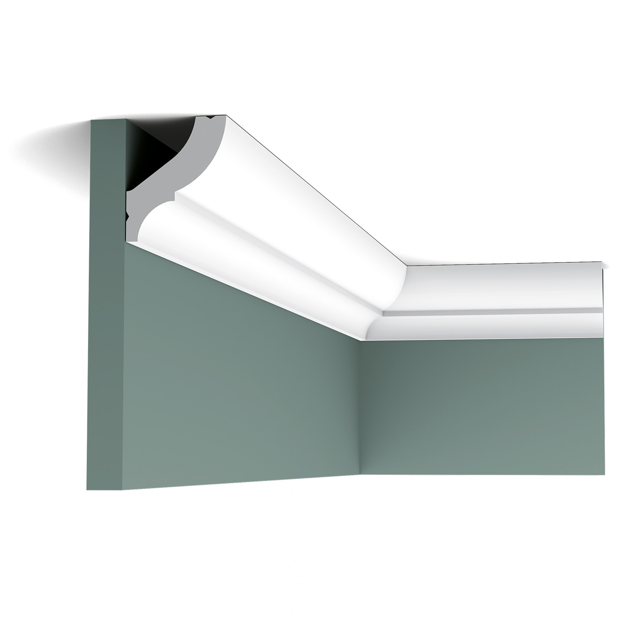 Потолочный плинтус под покраску Orac Decor Durofoam CB502N 2000×49×59