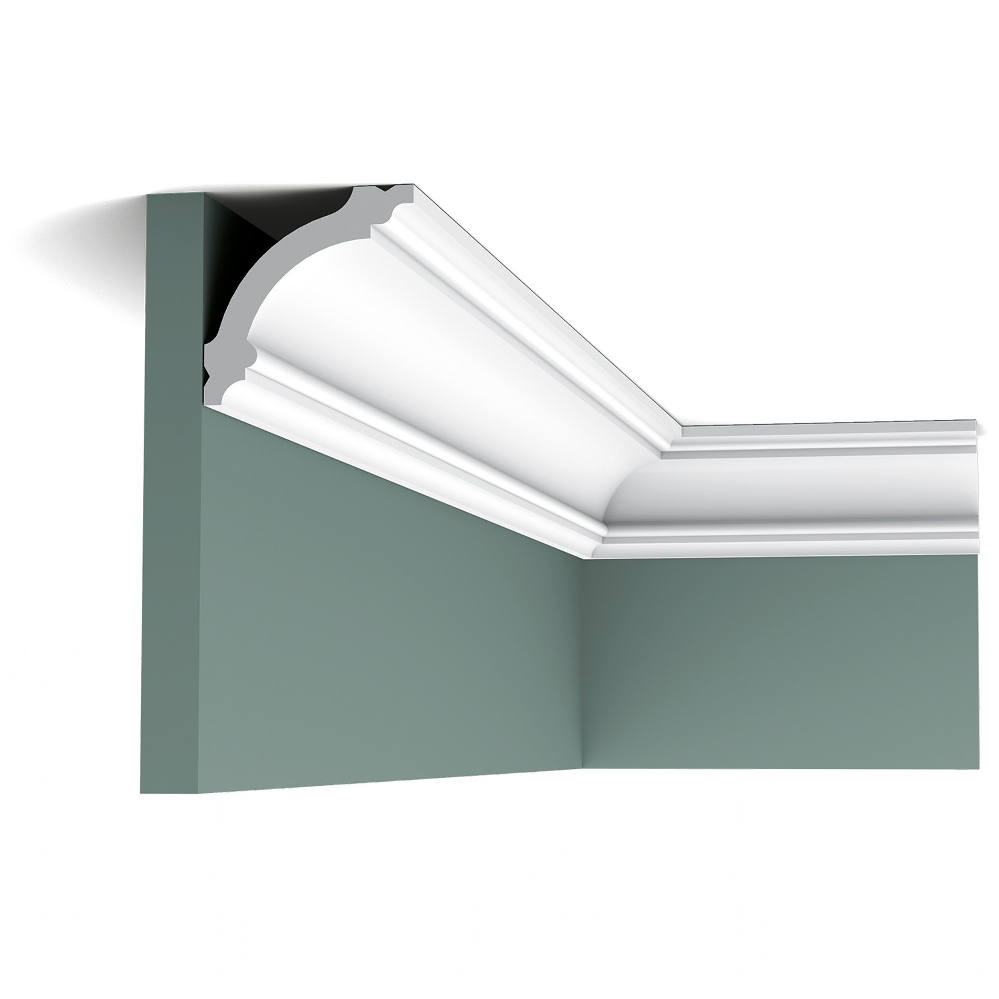 Потолочный плинтус под покраску Orac Decor Durofoam CB511N 2000×67×67