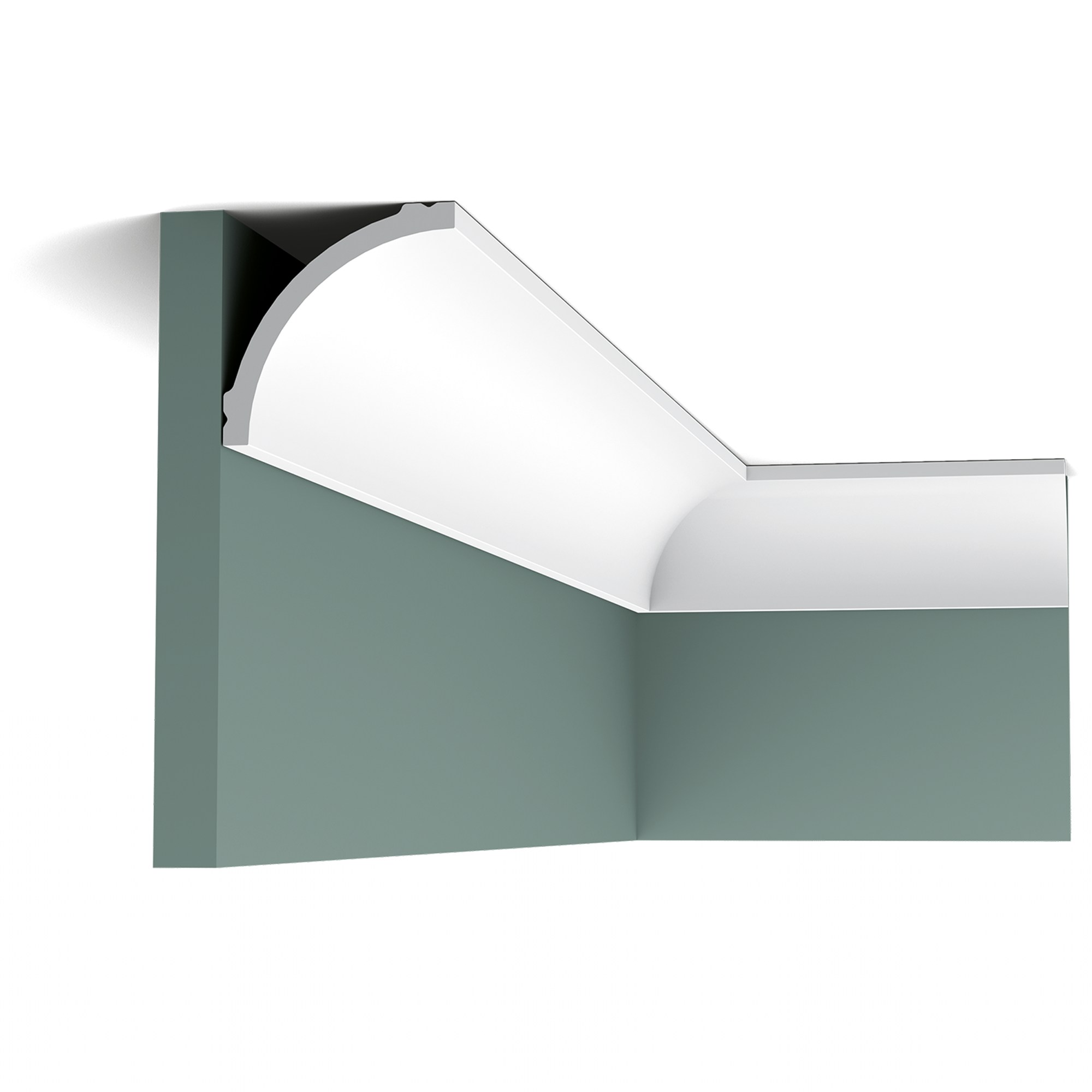 Потолочный плинтус под покраску Orac Decor Durofoam CB524N 2000×90×90